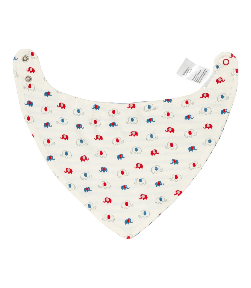 Wende-Dreieckstuch Elefant Marienkäfer Ringel