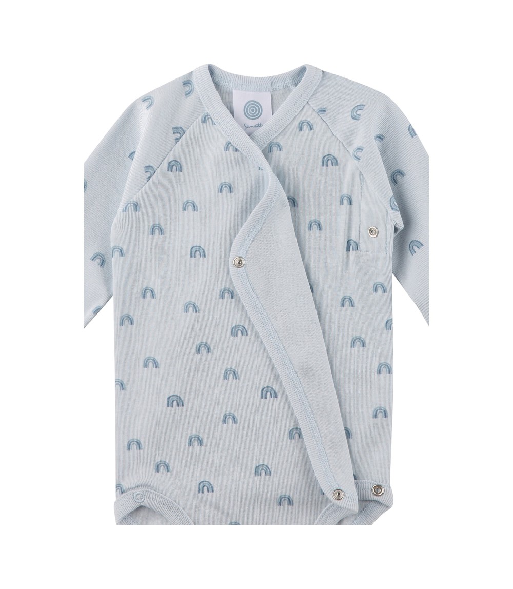 Wickelbody langarm Regenbögen