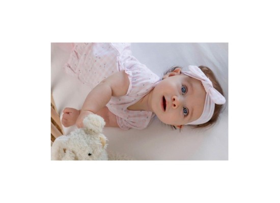 Kleid kurzarm Rüsche Karo