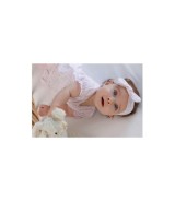 Kleid kurzarm Rüsche Karo