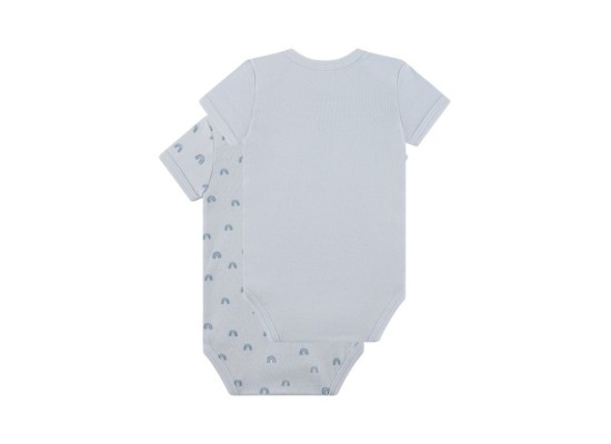 2er-Pack Bodys kurzarm Regenbögen