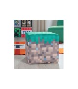Pouf, Ottomane, 2er Set, gepolstert MINECRAFT