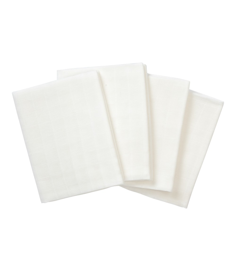 4er-Pack Mullwindeln 80x80 cm