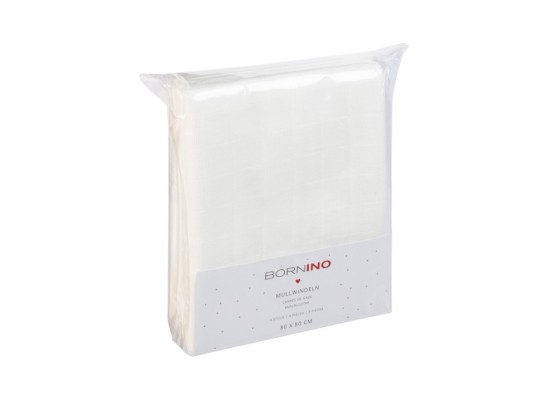 4er-Pack Mullwindeln 80x80 cm