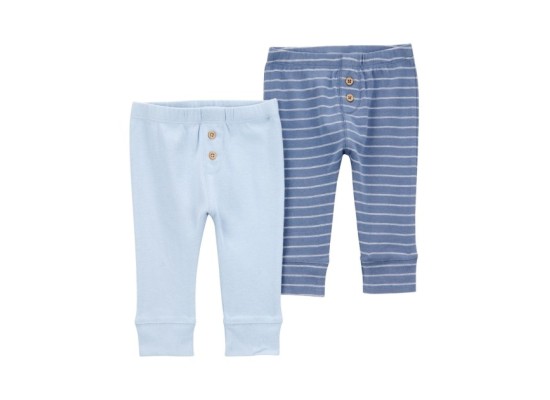 2er-Pack Jogginghosen Rippqualität Ringel