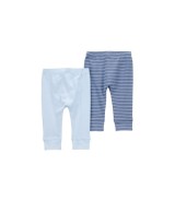 2er-Pack Jogginghosen Rippqualität Ringel