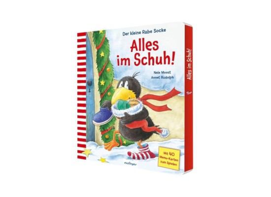 Vorlesebuch Der kleine Rabe Socke: Alles im Schuh! Mit Memo-Spiel