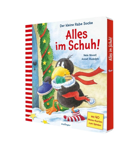 Vorlesebuch Der kleine Rabe Socke: Alles im Schuh! Mit Memo-Spiel