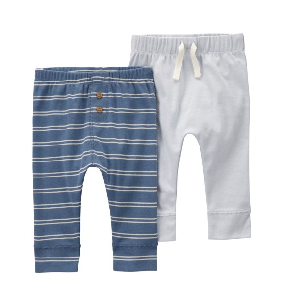 2er-Pack Jogginghosen Ringel