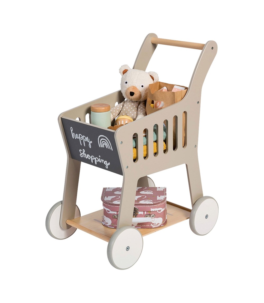 Einkaufswagen Rubus aus Holz