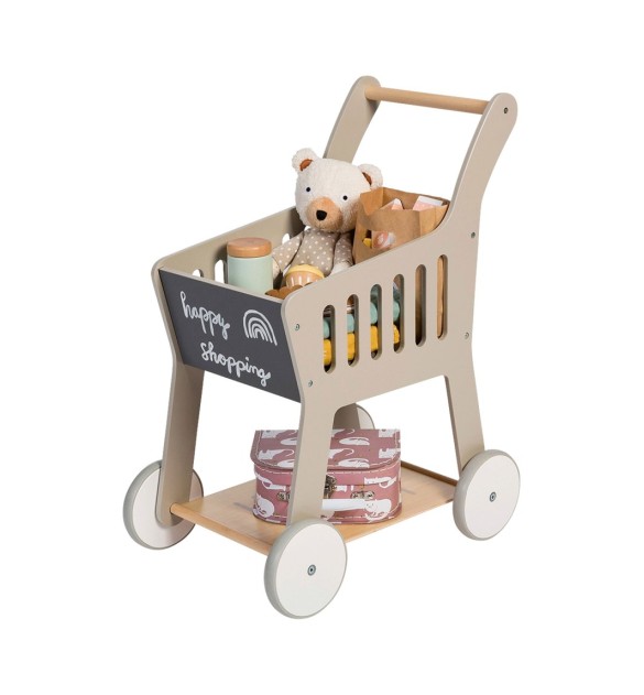 Einkaufswagen Rubus aus Holz