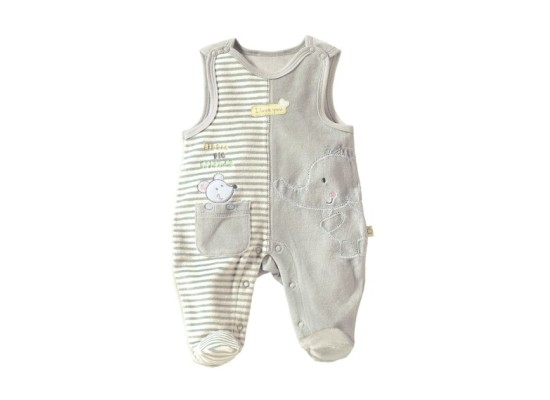 Nicki-Strampler Elefant und Maus