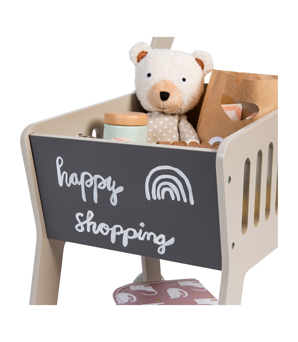 Einkaufswagen Rubus aus Holz