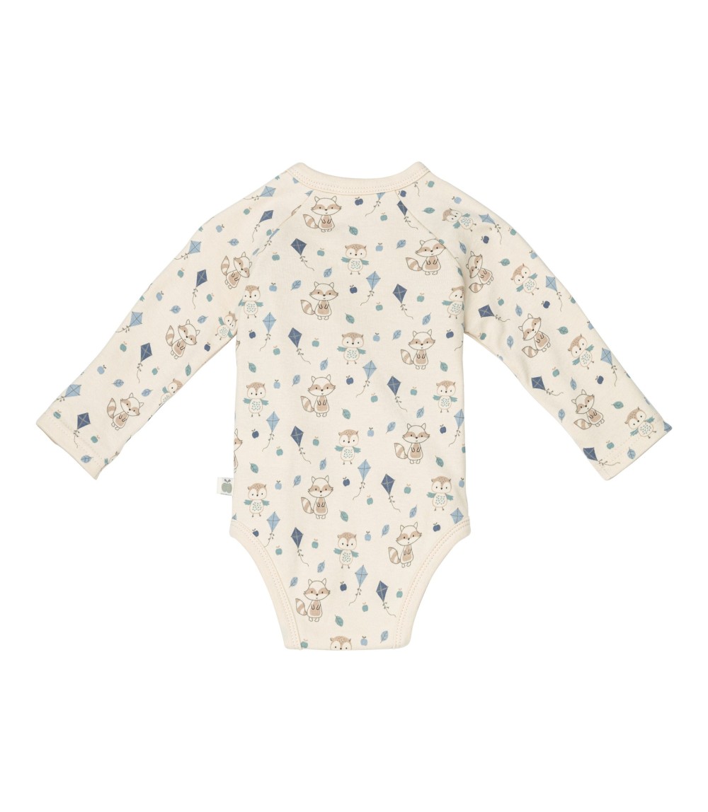 2er-Pack Wickelbodys langarm Cozy Friends