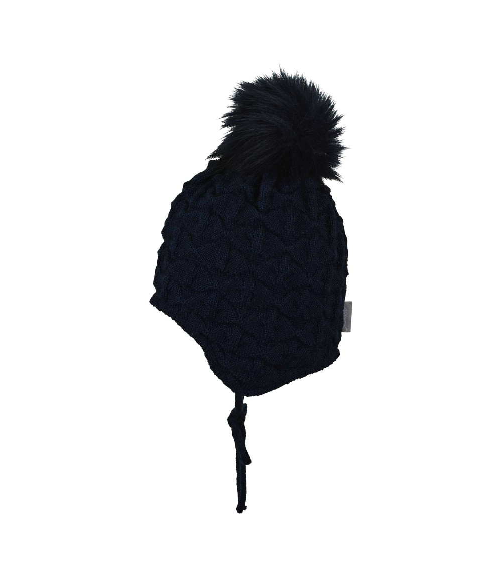 Winter-Strickmütze Bommel