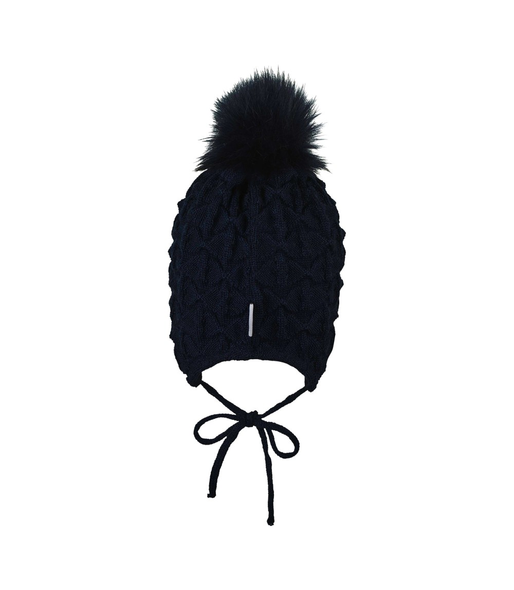 Winter-Strickmütze Bommel