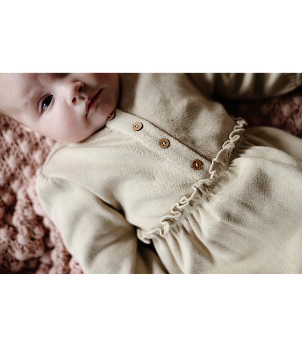 Kleid langarm Struktur