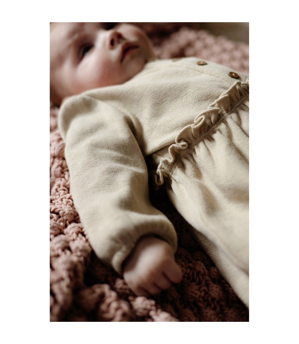 Kleid langarm Struktur