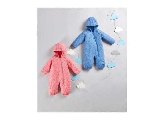 Schneeoverall mit Kapuze Sterne