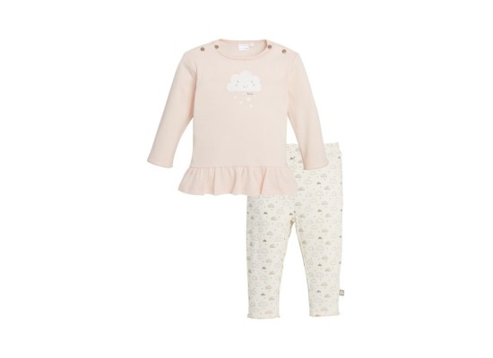 Schlafanzug lang Wolke