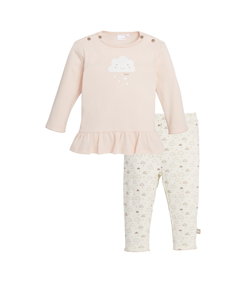 Schlafanzug lang Wolke