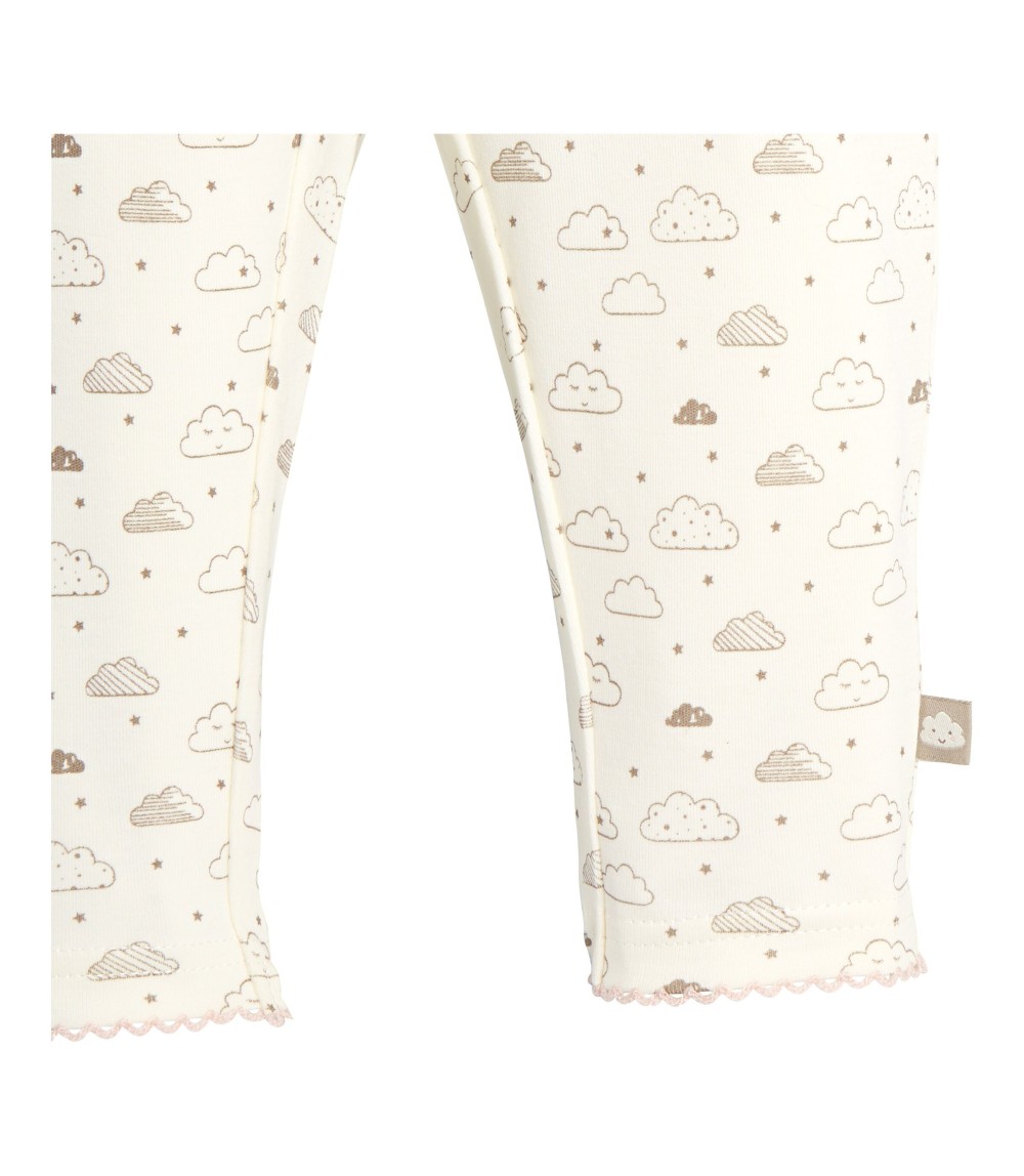 Schlafanzug lang Wolke