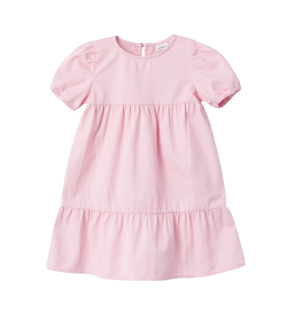 Jeanskleid kurzarm Volant