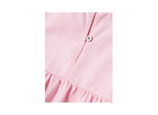 Jeanskleid kurzarm Volant