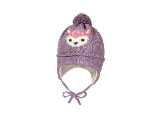 Winter-Strickmütze Reh