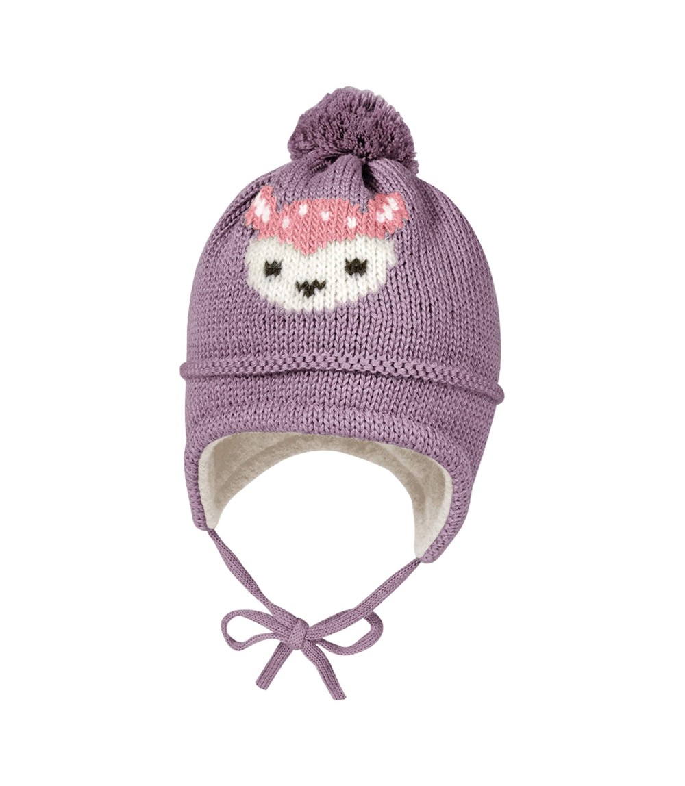 Winter-Strickmütze Reh