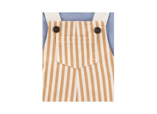 2-tlg. Set Body kurzarm und Latzhose