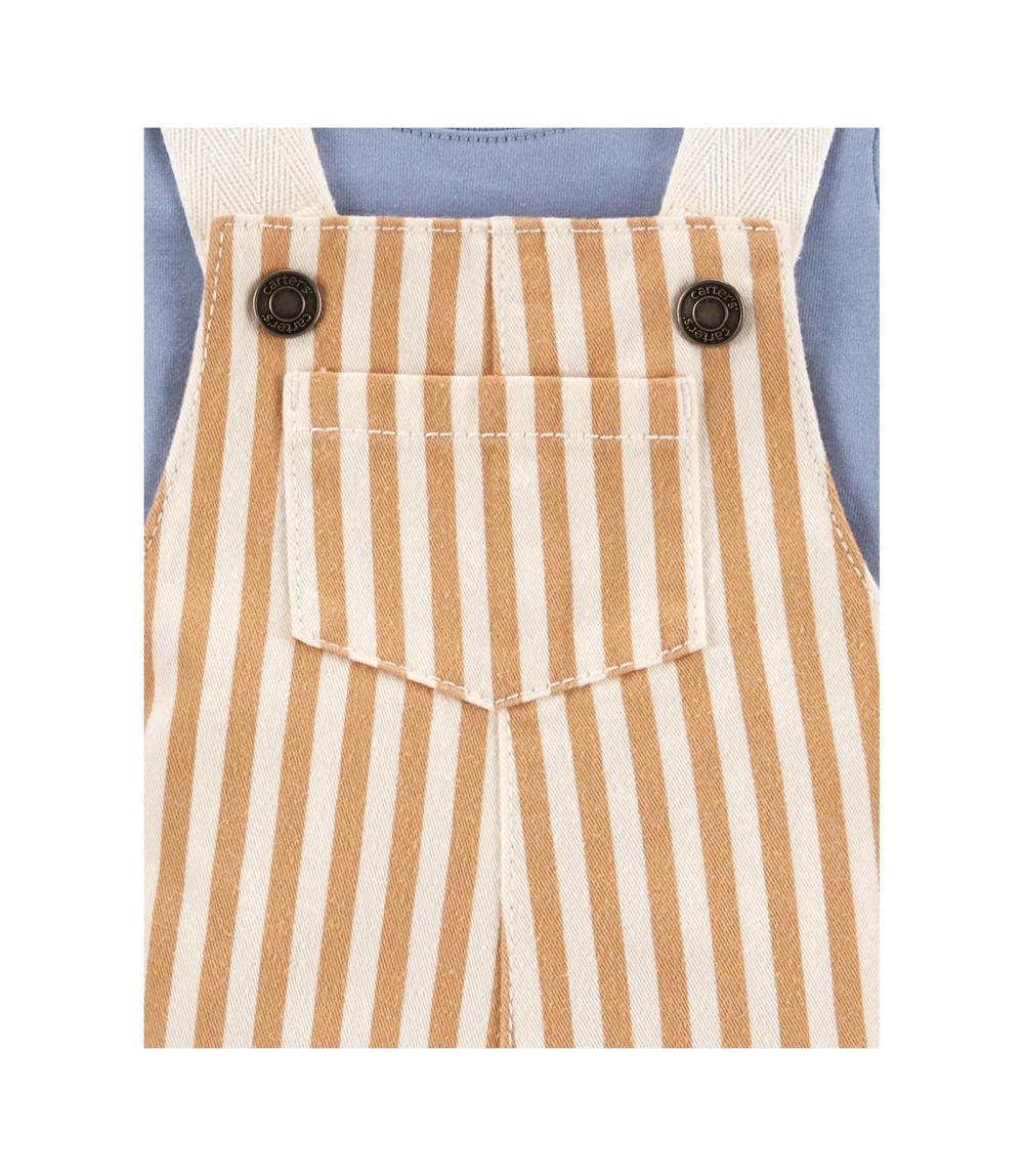 2-tlg. Set Body kurzarm und Latzhose