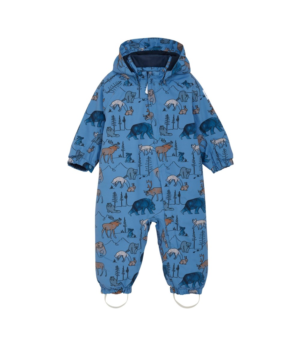 Schneeoverall mit abnehmbarer Kapuze Wald