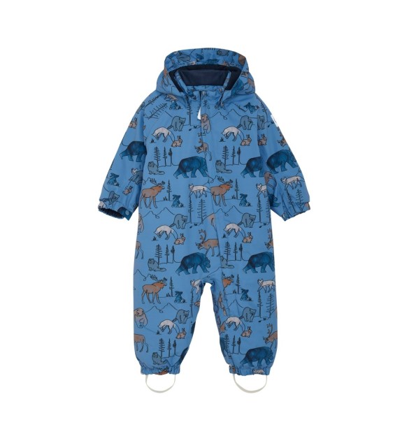 Schneeoverall mit abnehmbarer Kapuze Wald