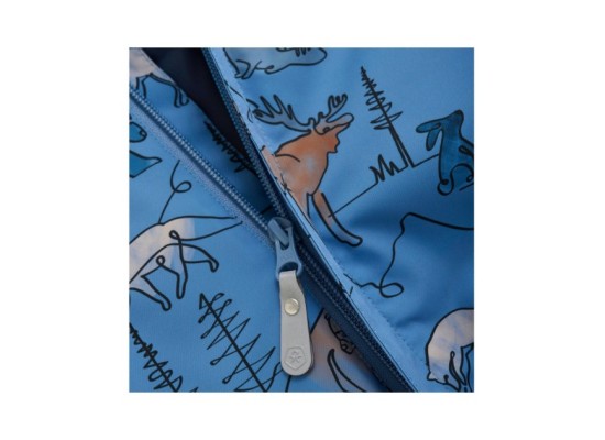 Schneeoverall mit abnehmbarer Kapuze Wald