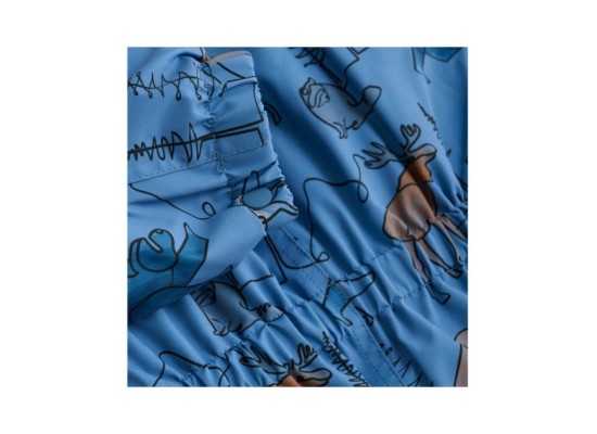 Schneeoverall mit abnehmbarer Kapuze Wald