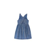 Chambray-Kleid ohne Arm