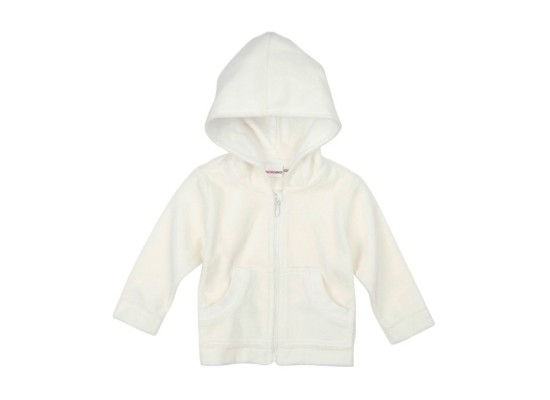 Nickijacke mit Kapuze