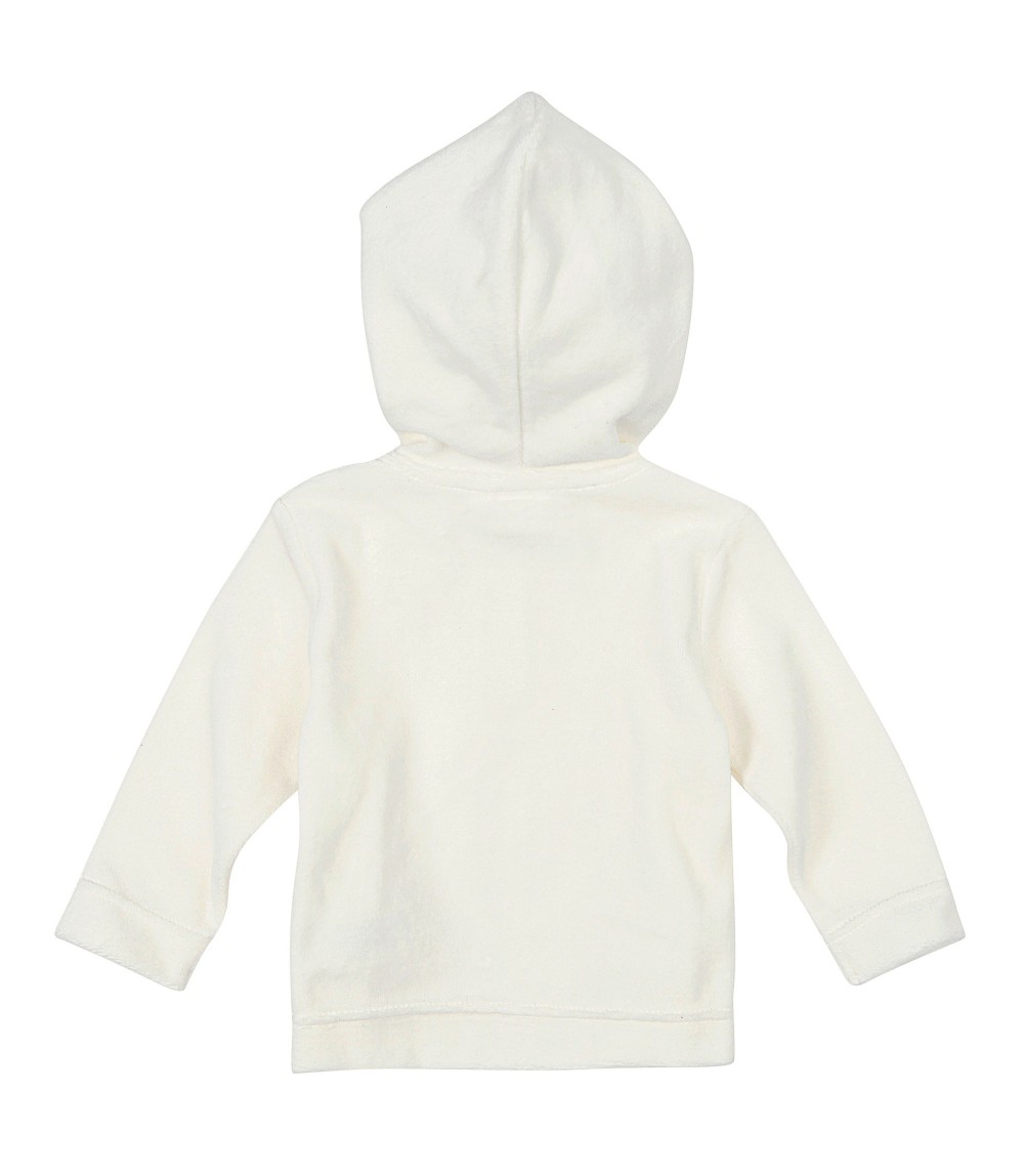 Nickijacke mit Kapuze