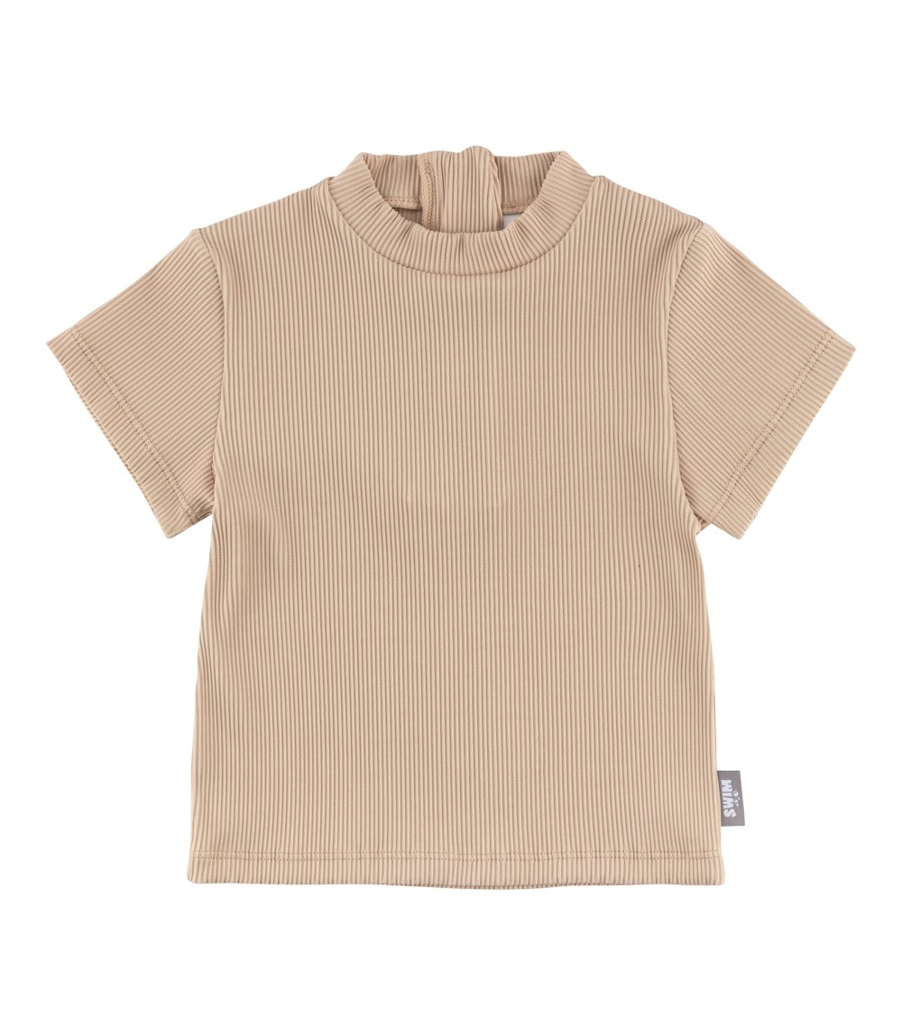 Bade-T-Shirt mit UV-Schutz Rippqualität