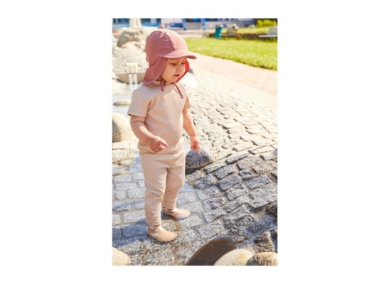 Bade-T-Shirt mit UV-Schutz Rippqualität