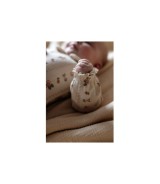 Ajour-Body langarm Bubikragen Rosen