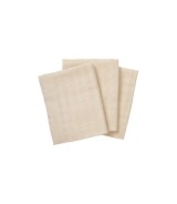 3er-Pack Mullwindel ungebleicht 80x80 cm