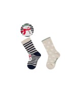 2er-Pack Socken Schneemann Schneeflocke
