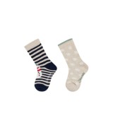 2er-Pack Socken Schneemann Schneeflocke