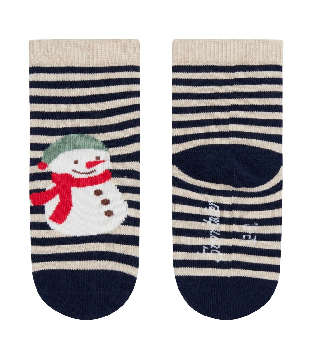 2er-Pack Socken Schneemann Schneeflocke