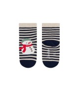 2er-Pack Socken Schneemann Schneeflocke