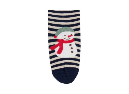2er-Pack Socken Schneemann Schneeflocke
