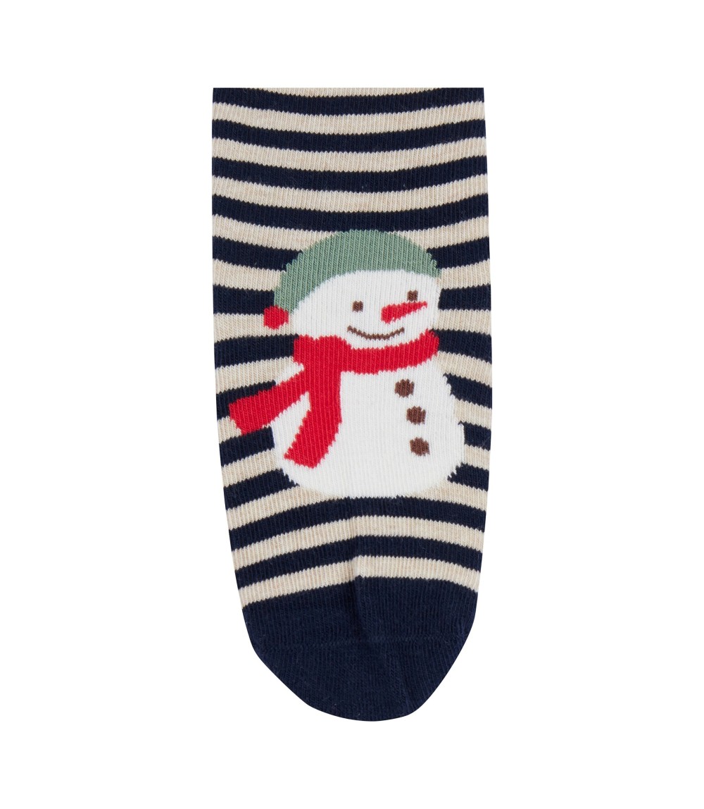 2er-Pack Socken Schneemann Schneeflocke
