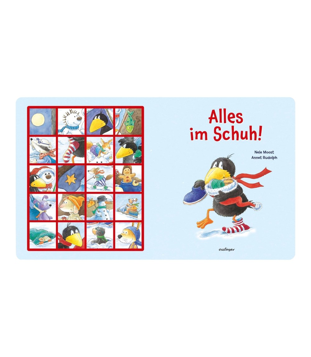 Vorlesebuch Der kleine Rabe Socke: Alles im Schuh! Mit Memo-Spiel